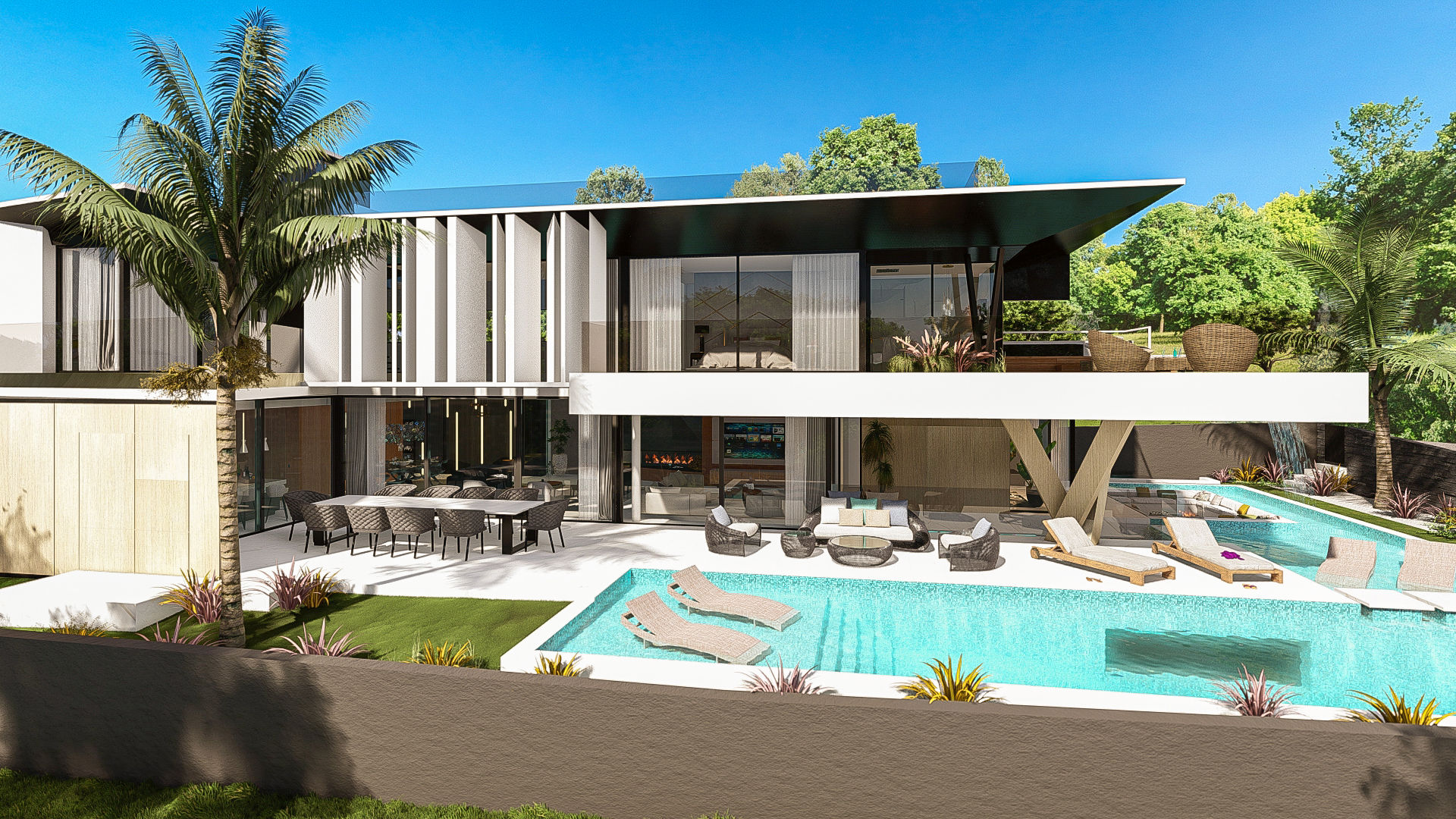 4,5M€ Luxury Modern Villa in Galé, Albufeira, Ana Gonçalves, Interior Designer Ana Gonçalves, Interior Designer Biệt thự