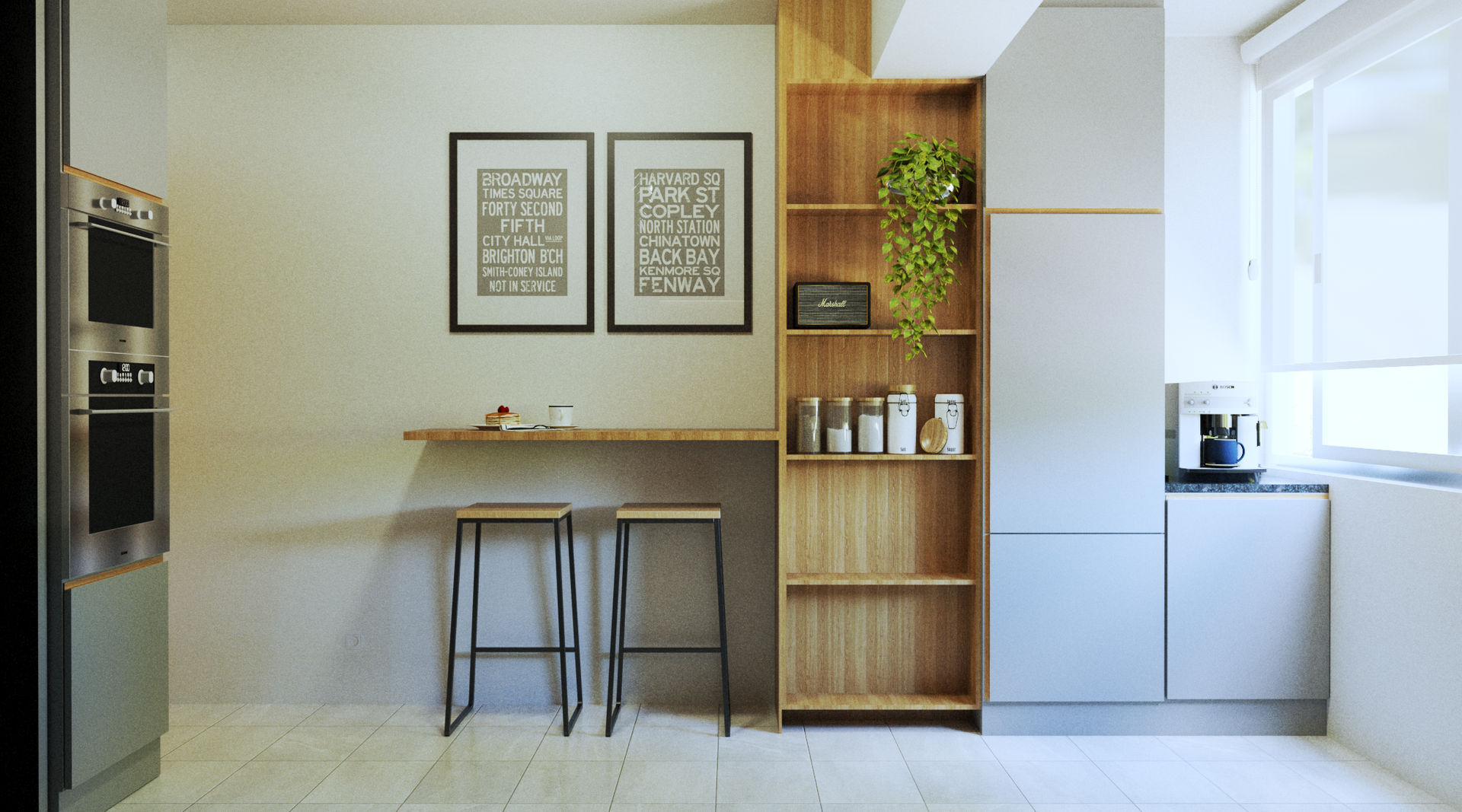 Cozinha em Odivelas, Juliane Bentivoglio | Interior Design Juliane Bentivoglio | Interior Design Built-in kitchens