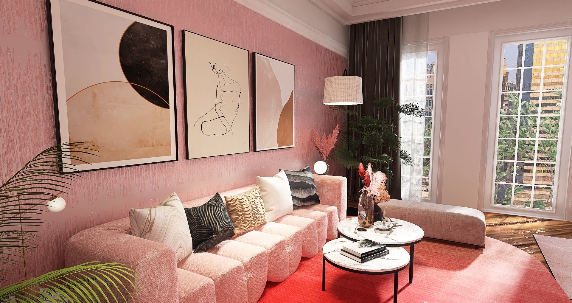 Art déco im Wohnzimmer, Anna Bergner Interior Design Anna Bergner Interior Design Modern living room