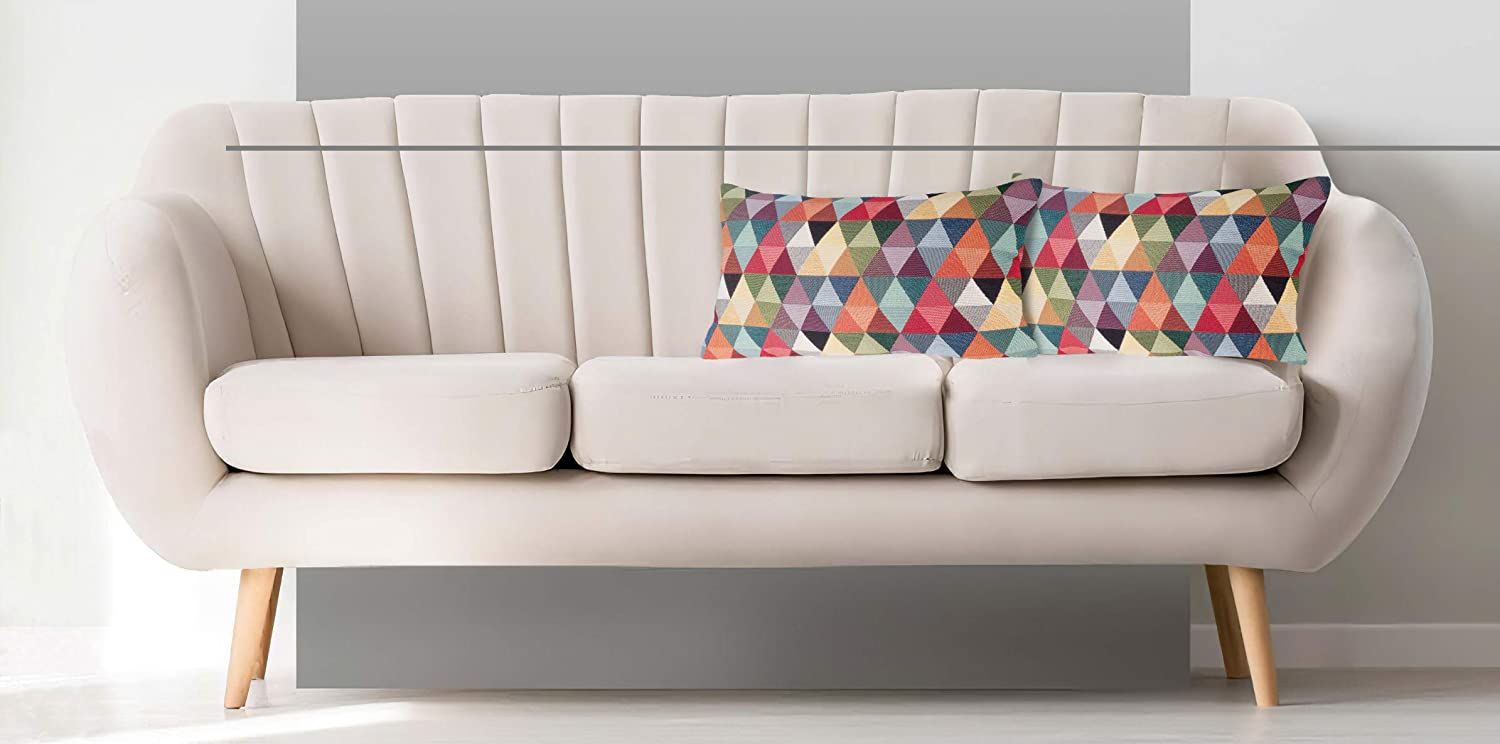 Set of 2 Sofa Cushions Press profile homify Mais espaços Sofá, Mobiliário, Retângulo, sofá de estúdio, Sofá-cama, Conforto, Sala de estar, Madeira, Arte, Pisos