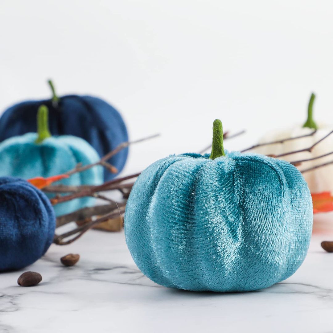 Pumpkin autumn decoration Blue, Press profile homify Press profile homify Больше комнат