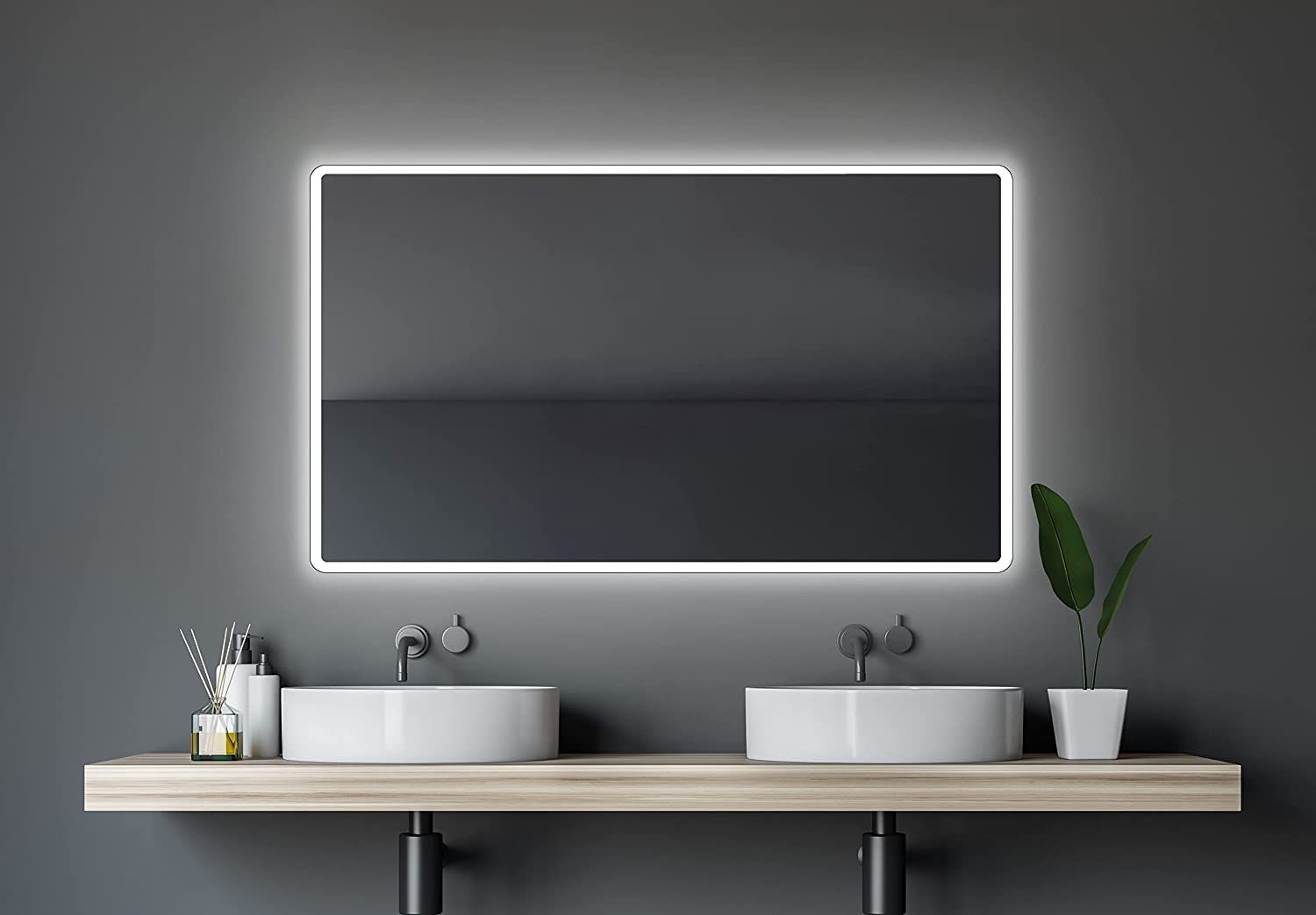 Moon Bathroom Mirror, Press profile homify Press profile homify 다른 방