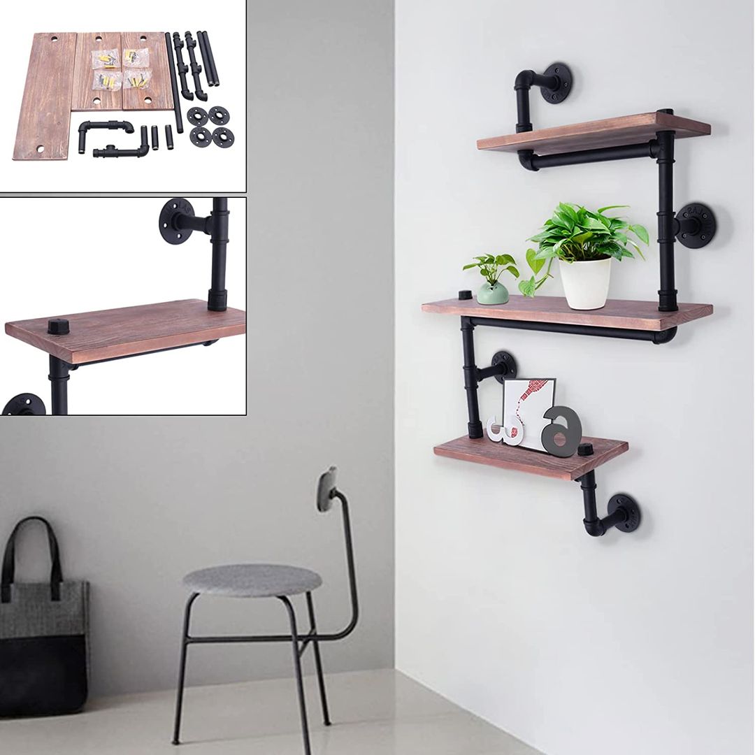 Wall Shelf Retro Press profile homify Mais espaços