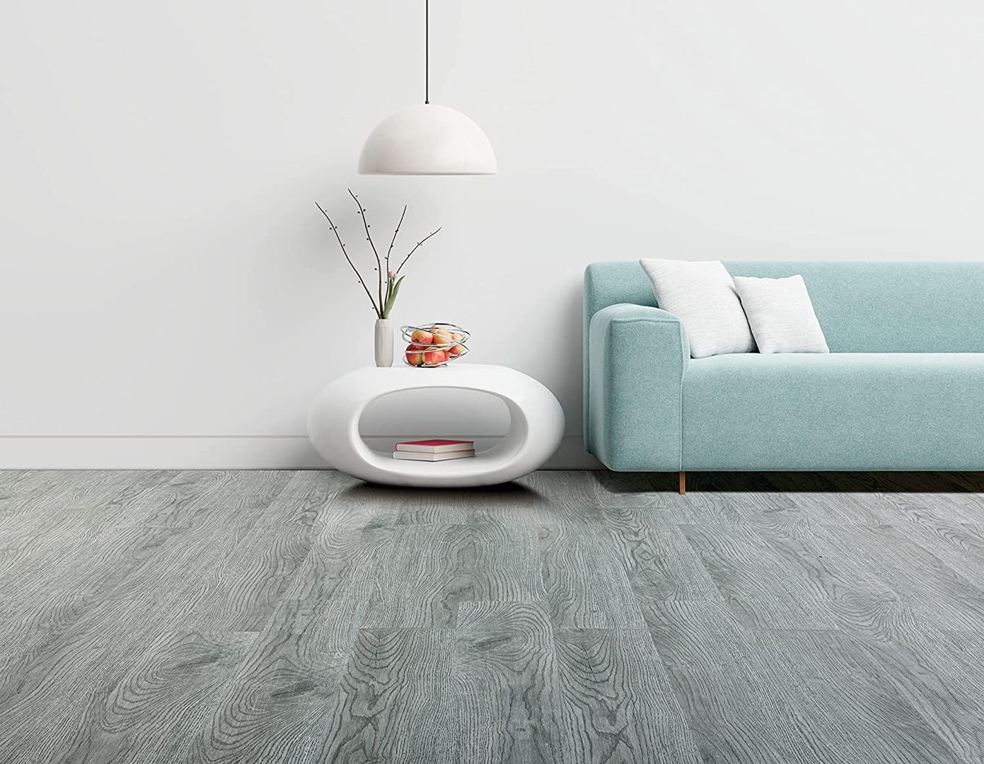 Self-adhesive floorboard, Press profile homify Press profile homify غرف اخرى