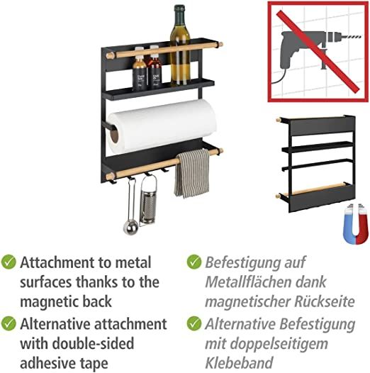 Magna Kitchen Shelf Press profile homify Cocinas pequeñas