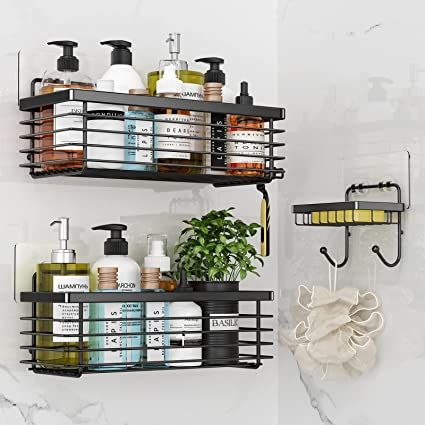 Shower Basket / Shelf, Press profile homify Press profile homify Minimalist style bathroom