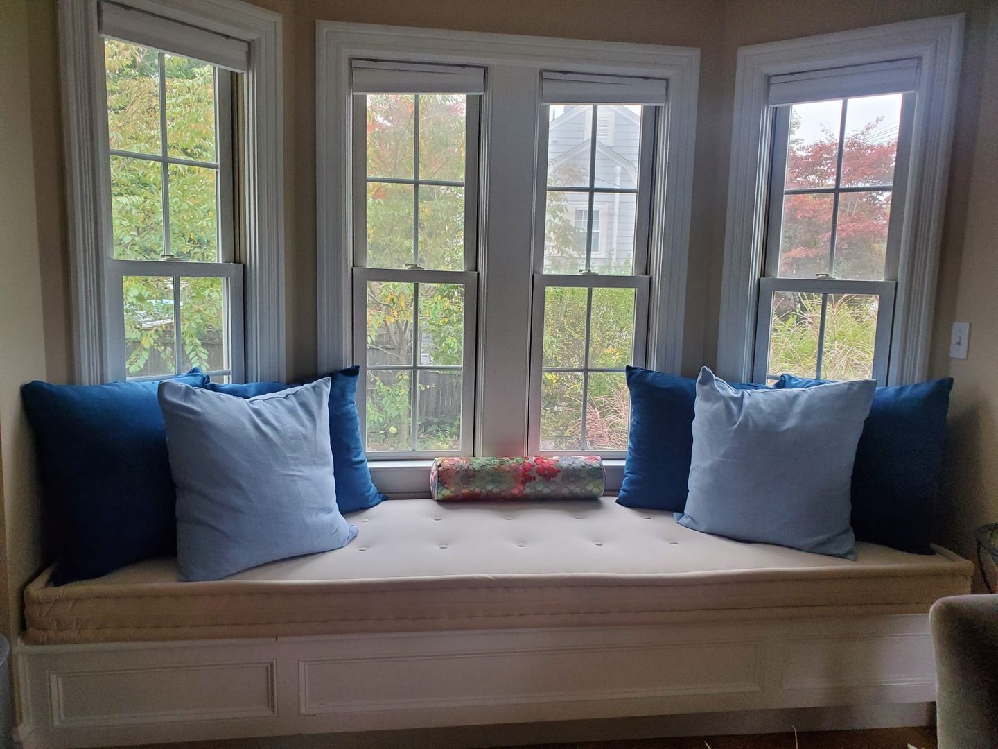 Custom Bay Window Seat Cushions