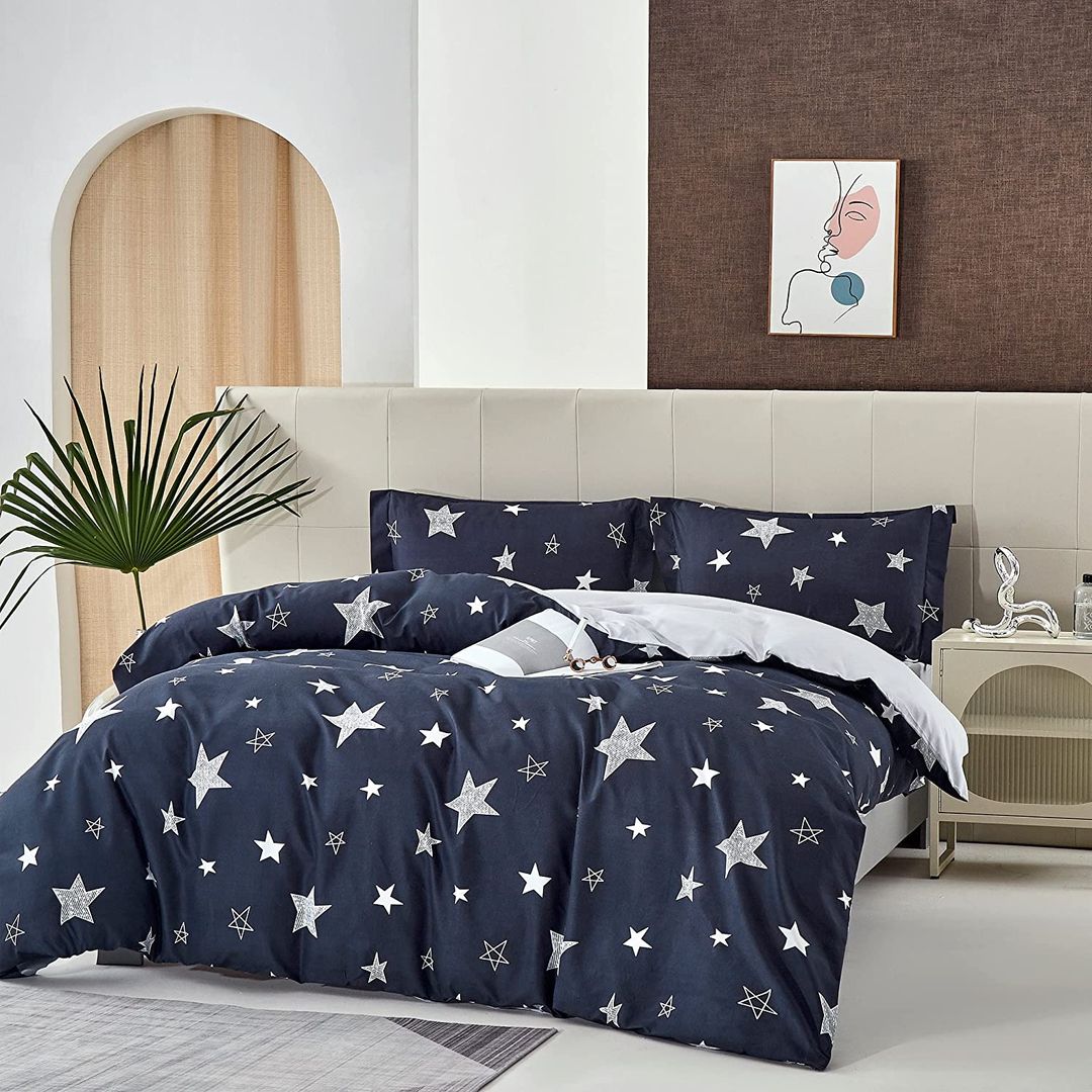 Fundas Nórdicas Cama 135CM Estampada 4 Piezas, Press profile homify Press profile homify Главная спальня