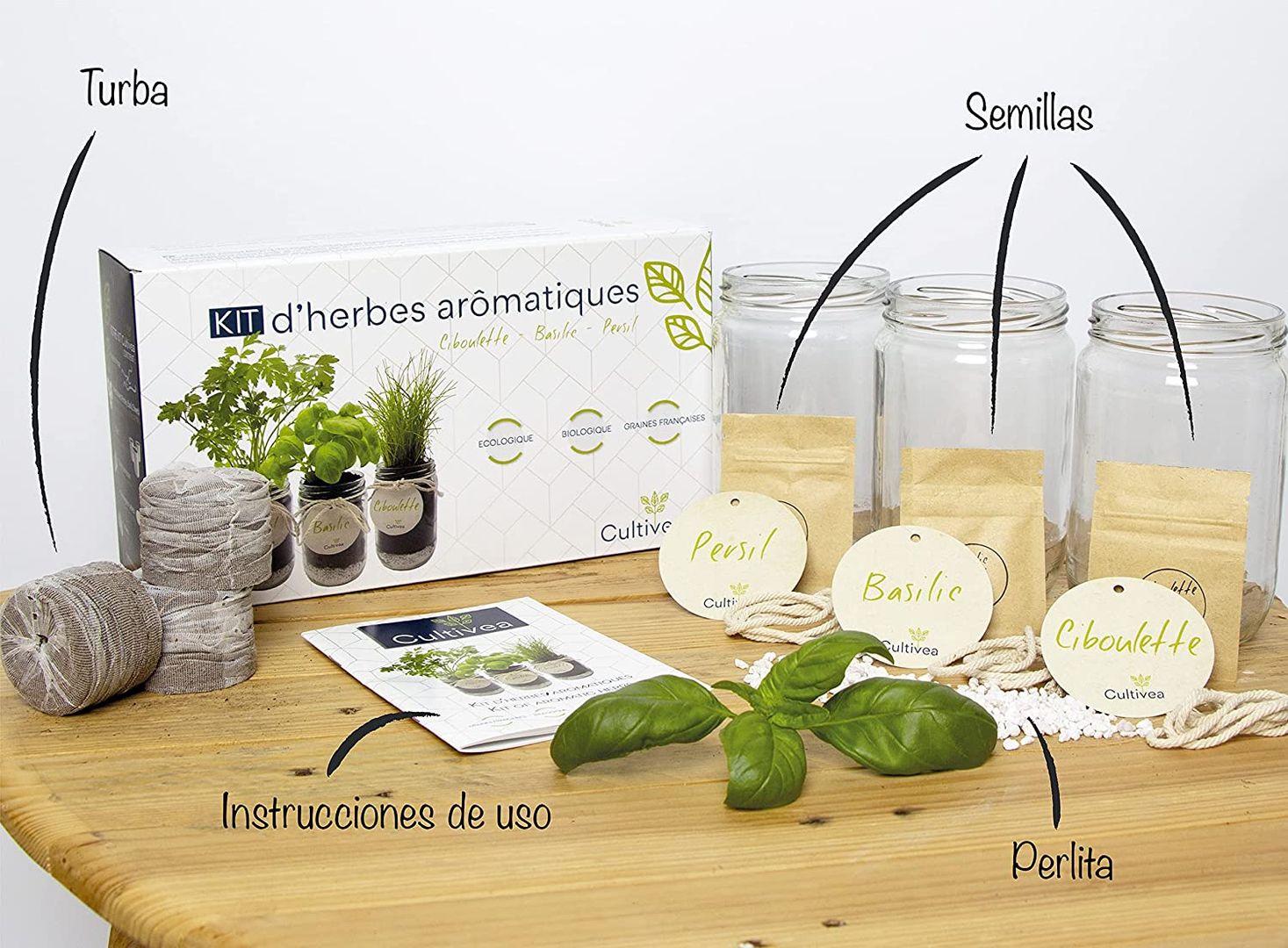 Kit completo de hierbas, Press profile homify Press profile homify インテリアガーデン