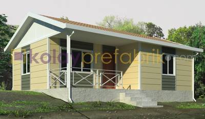 Small and charming two-bedroom houses (with a plan!) 