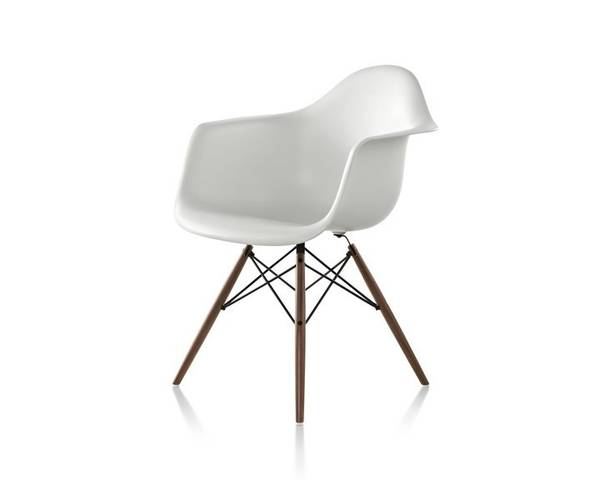 Eames moulded plastic shop chair