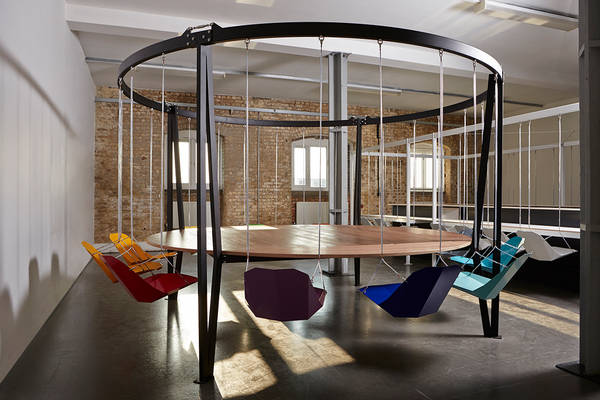 Swing cheap seat table