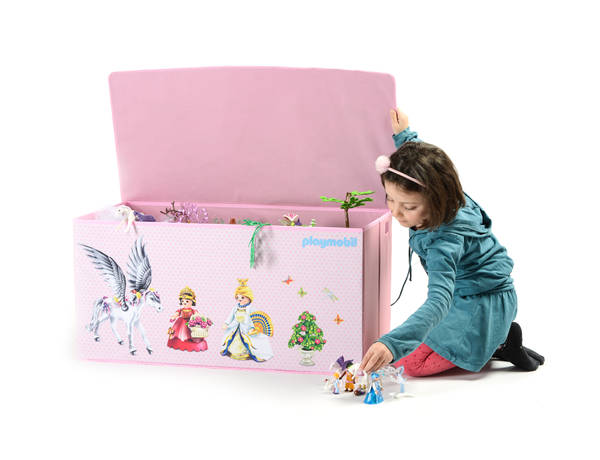 Playmobil Boîte de Rangement Plastique 23L Princesses 