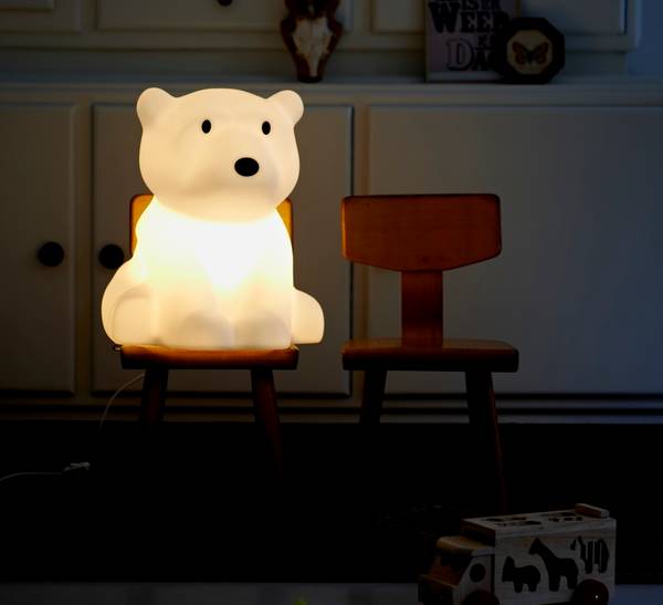 Lampe Lapin, enfants, Miffy XL, blanc, H80cm - Mr Maria - Luminaires Nedgis