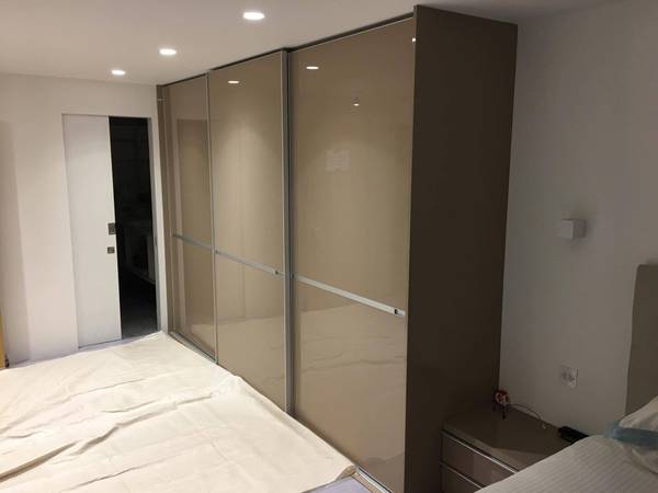 Acrylic wardrobe outlet sliding door