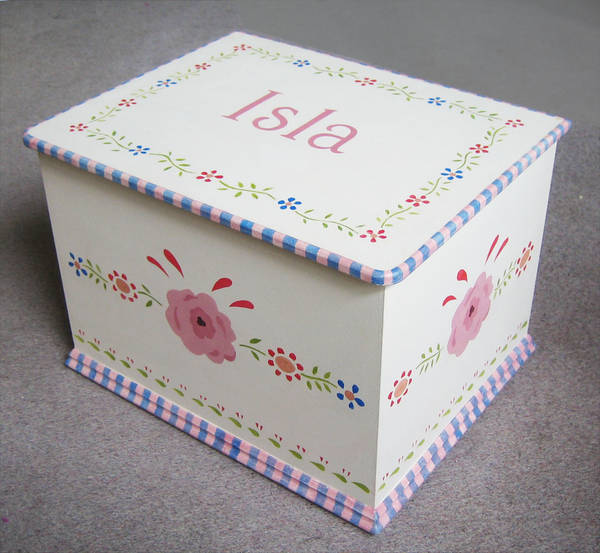 Gypsy Floral Toy Box homify