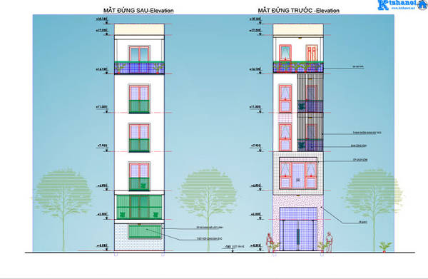 Mẫu thiết kế nhà phố 4mx16m đẹp kết hợp kinh doanh | homify