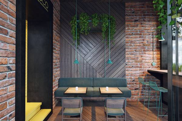 Дизайн интерьера для маленьких кафе (79 фото)