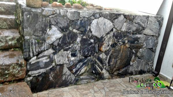 Muro de arrimo de pedra preço Boituva  Construção de Muro de Arrimo Boituva