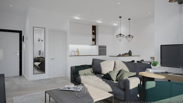 Шведский городской стиль в ЖК Green Park | homify