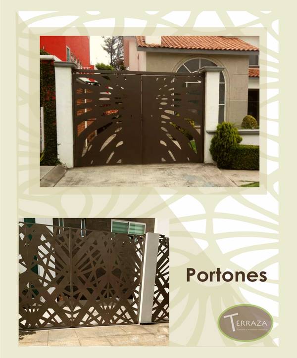 Las mejores 590 ideas de Puertas Metálicas  puertas de metal, diseño de  puerta de hierro, diseño de puertas modernas