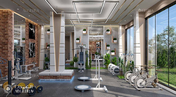 Modern Gym Interior Design homify