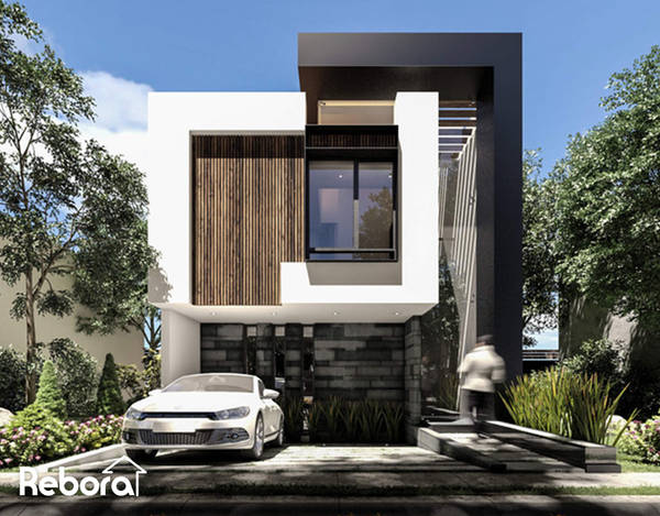 La fachada de tu próxima casa moderna. | homify