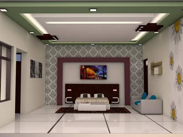 Modern main hall deals fall ceiling design