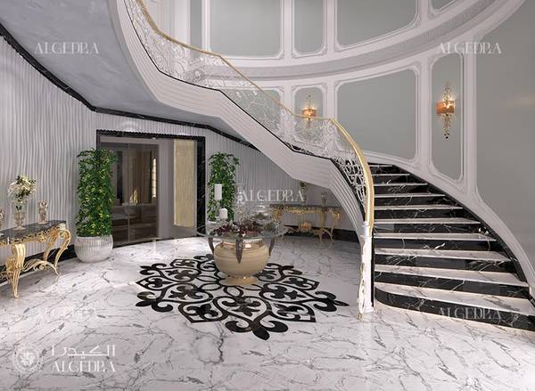 Carrara House entrance path | Interior Design Ideas