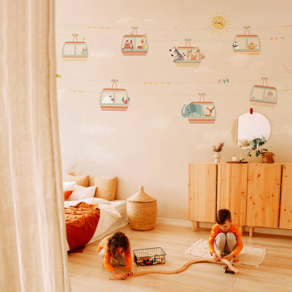 Carte da parati personalizzabili, la creatività di Baby Interior Design -  Baby Interior Design Wallpaper - Carta da parati per bambini